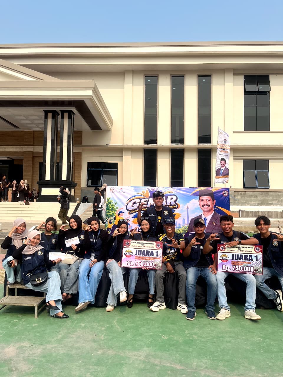 Juara 1 Bidang 5 dab Juara 1 Video Editing Kelompok 90 Cikande